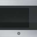 GE Countertop Microwave Oven, 1,150-watt Capacity, 1.6 Cubic Ft., 8 Auto Setting Cooking Settings, Child-Lock Technology, Kitchen Essentials for the Countertop, Dorm Room or Apartment, Stainless Steel