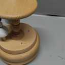 Bucherry Wooden Ballerina Music Box Wood Grain Dancing Ballerina Music Box Beech Wind up Musical Figurine for Valentine's Day Christmas Birthdays Anniversaries Gift Holiday Party Decor