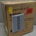 BONSEN Shredders for Home Office, 8-Sheet Cross Cut Credit Card Shredder, Small Paper Shredder for Home Use with 4 Gal Bin, P-4 High Security Level, White (S3101-W)