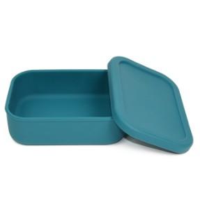 LIFKOME Portable Silicone Food Storage Container Rectangular Meal Box Flexible Reusable for Refrigerator Travel and Meal Prep Easy to Clean Leakproof Design for Fruits and Soups