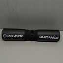 POWER GUIDANCE Barbell Squat Pad - Neck & Shoulder Protective Pad - Great for Squats, Lunges, Hip Thrusts, Weight Lifting & More - Fit Standard and Olympic Bars Perfectly (Black)