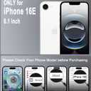 Magnetic for iPhone 17 Case with Blet Clip, Compatible with Magsafe,2X Screen Protector,Military-Grade Protection, Drop-Proof Phone Cover for iPhone 17 6.3 inchs, Blue