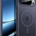 JETech Magnetic Case for Google Pixel 10 Pro XL 2025, Compatible with MagSafe and Pixelsnap Charger, Translucent Matte Back Shockproof Phone Cover (Moonstone)
