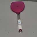 Wide Pancake Spatula Flipper - Heat Resistant Extra Large Silicone Turner for Non-Stick Cookware & Griddle - Perfect for Crepes & Eggs - Ideal Big Baking Tool for Women Who Love to Bake by KPKitchen