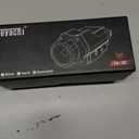 Feyachi HL-20 Pistol Light 1500 Lumen Upgrade LED Weapon Light Compact Rail Mounted Handgun Tactical Flashlight Rail Locating Keys for Picatinny, Gunmetal