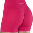 AUROLA Intensify V2.0 Women's Workout Shorts Athletic Running Shorts, Seamless High Waist Gym Yoga Shorts, Size S