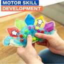 2 x Dinosaur Sensory Toys for Toddlers 3-5 Travel Toys Color Sorting Matching Activities Preschool Toddler Car Activities Quiet Calm Down Sensory Toy Gift Ready Fine Motor Toy for Toddlers Ages 3 4 5