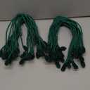 Shappy 12 Pieces Christmas Garland Ties for Banister Christmas Decorative Reusable Flexible Twist Ties for Garland Staircase Home Decoration Holiday Craft Wrapping