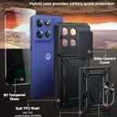 3 x LeYi for Moto G-Stylus-2025 Case:      Motorola G Stylus 2025 Case with Screen Protector, Military-Grade Protection with Kickstand for Motorola Stylus 5G 2025 Case, Black