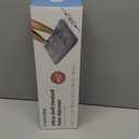 Electric Heated Foot Warmer Soft Flannel Foot Heater with 2h Auto Off & 3 Heat Levels Full Body Use Heating Pad for Feet, Abdomen, Cramps, Pain Relief Pocket Design 16" x 22" Light Grey