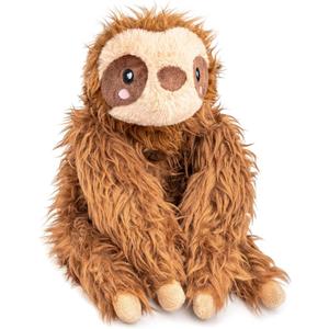 Happy Fuel Sloth Microwavable 1.5 lbs Unscented Heating Pad for Women & Kids - Cute Soft Cozy Pillow Plush Heatable Warm Stuffed Animals - Kawaii Hot & Cold Plushie Toy - Sloth Gifts for Girls & Boys