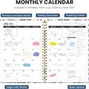 ZOTIA Planner 2026-2027, Jul 2026-Jun 2027 Weekly & Monthly Calendar | Cute Planner Spiral Bound Planning Tool with Tabs and Pocket, Fit for Students & Teacher, 8.5" x 11", Blue Heirloom