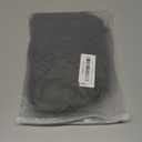 Tookie PU Leather Soft Stretch Dining Bench Cover, Waterproof Elastic Removable Seat Cushion Slipcover for Kitchen Dining Bench Seat Protector (Black)