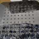 Dual Shower Head Combo, 8'' High Pressure Rain/Rainfall Shower Head, 6 Settings Adjustable Handheld Showers, with 15" Height Adjustable Slide Bar, Holder/Hose, Angle Adjustable, Chrome (Bright Silver)