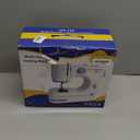 Sewing Machine for Beginners with 42 Pcs Sewing Kit, Sewing machine with 12 Built-in Stitches, High-Low Speeds Small Sewing machine LED lights