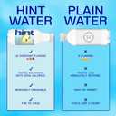 Hint Fruit-Infused Bottled Water, Crisp Apple - Sugar Free Flavored Water with Zero Calories, Naturally Flavored, and No Artificial Sweeteners - 16 Fl Oz (Pack of 12) (EXP 09/06/26)