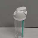 Owala FreeSip Clear Tritan Plastic Water Bottle with Straw, BPA-Free Sports Water Bottle, Great for Travel, 25 Oz, Shy Marshmallow