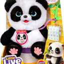 Little Live Pets My Baby Panda ChuChu Plush - Interactive Sounds, Feeding, Potty Dance - Ages 4+