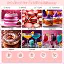 3 x Edible Drink Glitter for Cocktails Food Grade Edible Drink Shimmer Powder for DIY Champagne Beverages Wine Vegan Cherrysea Multi -Purpose Edible Luster Dust Set 4g/Bottle - Blue