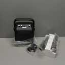 Karaoke Machine, Portable Bluetooth Speaker with 2 Wireless Microphones for Adults & Kids with Lights, Karaoke Microphone with PA System Supports USB/TF/FM/AUX for Home Party Home System Packages (Black)