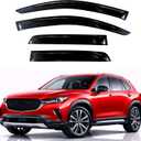 KPY Rain Guards Fit for 2023-2026 Mazda CX-50, Out-Channel Window Visors Vent Wind Deflectors 4PC, Car Accessories for 23-26 Mazda CX50