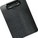 Carbon Fiber Clipboard 5x7 Inch  Mini Portable Writing Board for Pocket Use, Real 3K Carbon Fiber, Rigid & Ultra-Light, for Doctors, Outdoor Notes, Sketching, Field Work