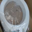 Carex Toilet Seat Riser, Round Raised Toilet Seat Adds 3.5 inches to Toilet Height, for Assistance Bending or Sitting, 300 Pound Weight Capacity Toilet Riser