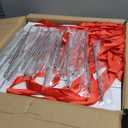 25 Pack 20oz Sublimation Tumblers Bulk With Flat Edge, 20OZ Flat Sublimation Tumbler Blank, Skinny Straight Stainless Steel Blanks Cups with Individual Box(25, 20OZ FLAT EDGE)