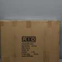 Rio Brands Portable Folding Backpack Beach Lounge Chair with Backpack Straps and Storage Pouch, Blue Multi Stripe