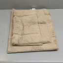 Bathroom Rugs Sets 2 Piece, Ultra Absorbent Soft Bath Rug, Machine Washable Microfiber Non-Slip Bath Mat for Bathroom Floor, Tub, Toilet, Shower Room, Beige