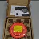 Kidde Smoke Detector, 10-Year Battery Powered, with LED Status Lights, 85 dB Alarm, 5-inches