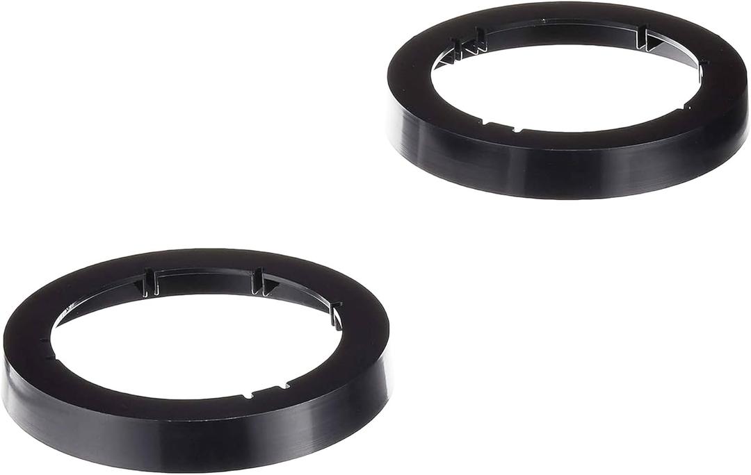 Scosche SS65 1" Universal Car Speaker Spacer Rings for 6-6.5 Aftermarket Speakers Compatible with Most Import and Domestic Vehicles - Car Audio Speaker Adapter - Car Speaker Spacers - Sold in Pairs