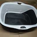 Arm & Hammer Rimmed Cat Litter Box with High Sides and Microban, Made in USA