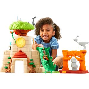 Star Wars: Young Jedi Adventures Tenoo Jedi Temple, 20-Inch-Tall Playset with Lights & Sounds, 2 Action Figures, Preschool Toys for 3 Year Old Boys & Girls & Up