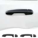 Hoolcar Exterior Door Handle Covers Outside Door Grab Handle Cover Fit for Toyota 4Runner 2010-2024, Matte Black