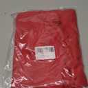 YWIES Plain Basketball Jersey, Blank Team Uniform, Hip Hop Hipster Short Sleeveless Active Shirts (2XL, Red)