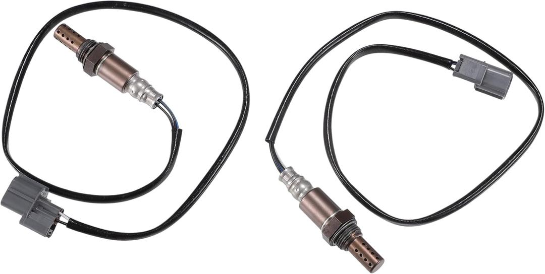 X AUTOHAUX 2Pcs No.36532RCAA01/36532RCAA02 Downstream Oxygen Sensor O2 Sensor for Acura MDX 2003-2006 for Acura RL 2005-2008 for Honda Accord 2003-2007