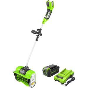 Greenworks 40V (75+ Compatible Tools) 12 Cordless Snow Shovel, 4.0Ah Battery and Charger Included
