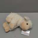 Plush Lamb Sitting Toys Stuffed Animal, Realistic Sheep Stuffed Animal Toy Characters Stuffed Filled in Limbs 8.5 Inch Soft Huggable for Kids with Stuffed Animals Easter Baptism Gift for Girls Boys