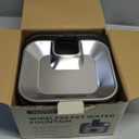 Wireless Cat Water Fountain Stainless Steel, 135oz/4L Pet Fountain Battery Operated, Cordless Running Water Dispenser for Cats & Dogs with Motion Sensor, Ultra Quiet, Multi-Filtration