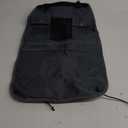 Car Seat Back Organizer with Multiple Pockets and Hooks (grey)