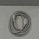 KUNCAN Appliance Power Extension Cord - 3 Prong Flat Wire SPT-3 14 AWG Heavy Duty Male to Female Extender Low Profile Grounded Cable for Major AC Unit, Air Conditioner, Refrigerator (6 Feet)