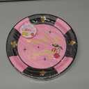 xo, Fetti Feeling Lucky Paper Plates - 24 pcs | Casino Bachelorette Decoration, Vegas Birthday Party Tablescape, Poker Night Bach Decor