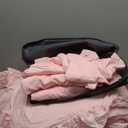 ANGIYUIN Pink Girls Comforter Sets Full Size 5 Pieces Shabby Chic Ruffle Kids Bed in A Bag with Sheets Farmhouse Soft Fluffy Bedding Comforter Sets with Pillowcases(Pink Full)