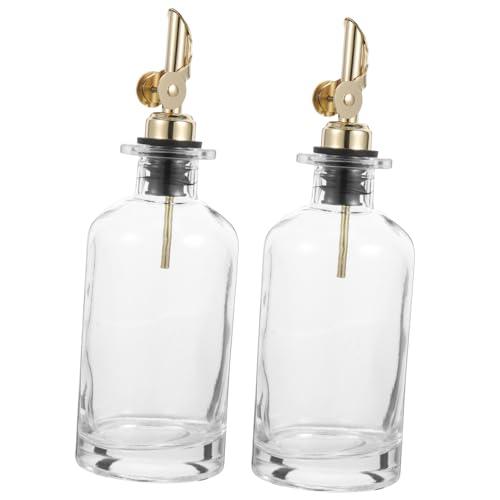 CIYODO Automatic Oil Bottle for Kitchen Sauce Dispenser Glass Syrup Pump Oil Control Nozzle
