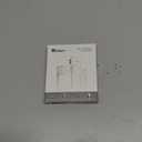 USB C Headphones for iPhone 17 16 15 Pro Max Plus iPad Pro USB C Earphones with Microphone Volume Control USB C Wired Earbuds USB Type C Earphone for Google Pixel 8 Samsung S25 S24 S23 S22 S21 S20 A55 (White)