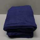 Belizzi Home Premium Cotton Oversized 2 Pack Bath Sheet 35x70-100% Pure Cotton - Ideal for Everyday use - Ultra Soft & Highly Absorbent - Machine Washable - Navy Blue