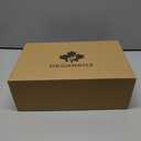 DECARSDZ Men's Fashion Dress Sneakers Comfortable Casual Skate Shoe Walking Oxford Shoes (12, Brown)