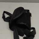 Travel Pillows for Airplanes, Airplane Pillow for Long Flight, Airplane Head Strap with Eye Mask for Sleep, Travel Neck Pillow for Car Road Trip, 360 Support Headrest, Stop Bobblehead, Black