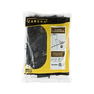 Zareba IW5XNB-Z Nail-on 5-Inch Extender Insulator, 25 per Bag,Black pack of two